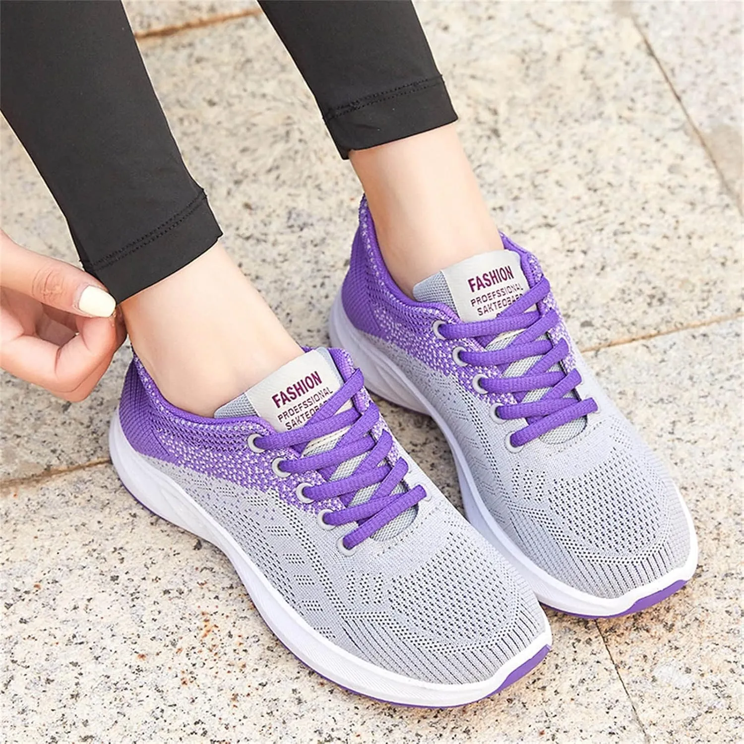 SBGMoSJ Women's High Top Wedge Fashion Sneakers Hidden Heel Women Orthopedic Sneakers Walking Shoes Slip On Tennis Shoes for Women Women's Sneakers Zapatos CóModos para Mujeres Embarazadas