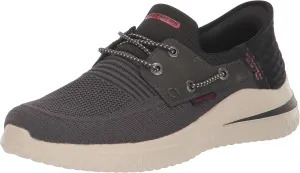 Skechers Men's Delson 3.0-Roth 210606 Low Profile Bungee Lace Slip-Ins
