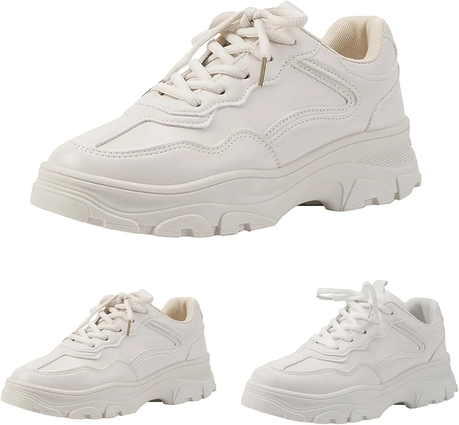 Slip On Sneakers Women Mens Casual Shoes Women's Slip on Shoes Comfort Cute Casual Slip On Lightweight Women Loafers Shoes Casual Women's Sneakers in White in Wide Width