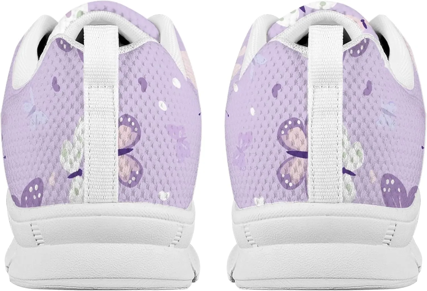 Sports Trainer Running Shoes for Women Teens Girls Causal Travel Sneaker Walking Low Heel Lace up Breathable Flexible