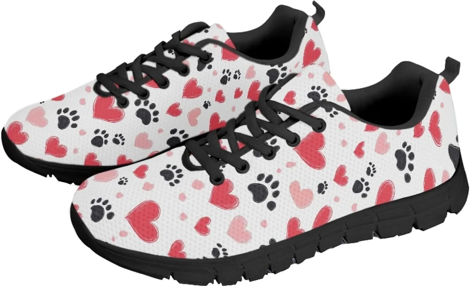 Sports Trainer Running Shoes Womens Causal Travel Sneaker Walking Low Heel Lace up Breathable Flexible Shoe