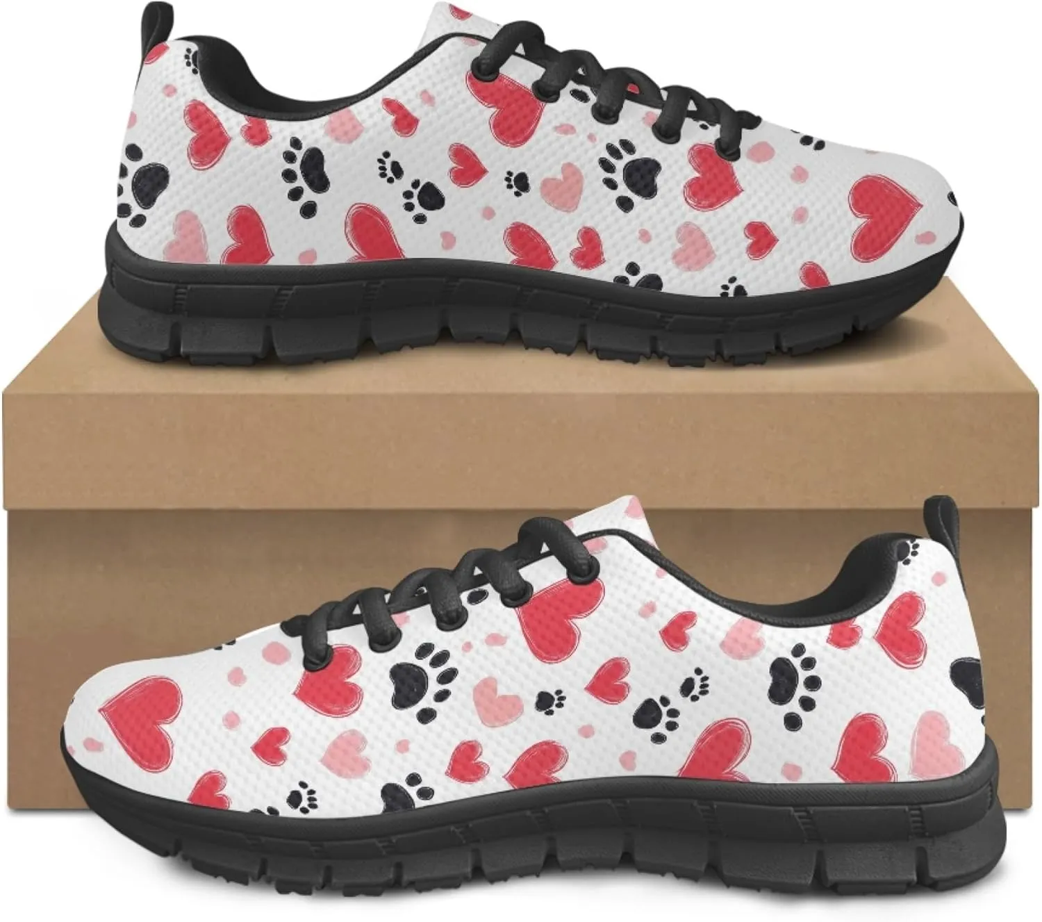 Sports Trainer Running Shoes Womens Causal Travel Sneaker Walking Low Heel Lace up Breathable Flexible Shoe