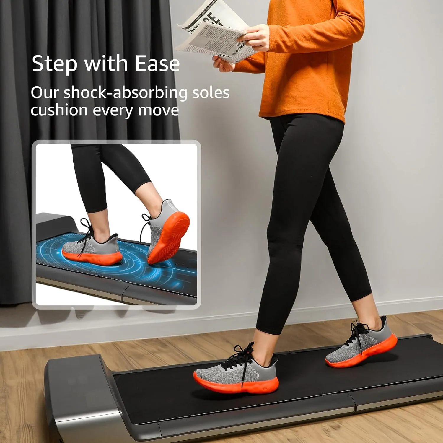 STQ Road Running Shoes for Womens Breathable Cushion Tennis Walking Sneakers Women Athletic Gym Workout Sport Training Fitness Cushioned Lightweight Comfort Plantar Fasciitis