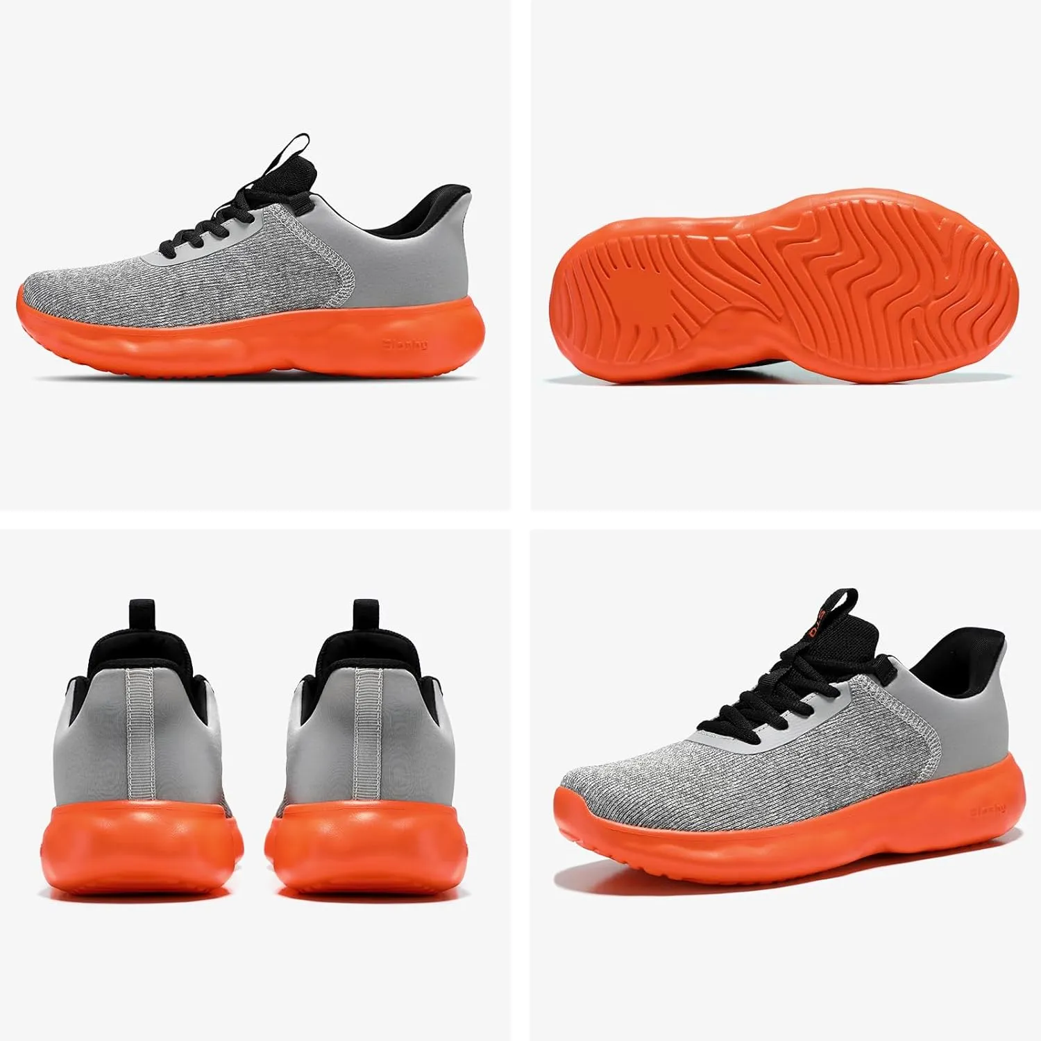 STQ Road Running Shoes for Womens Breathable Cushion Tennis Walking Sneakers Women Athletic Gym Workout Sport Training Fitness Cushioned Lightweight Comfort Plantar Fasciitis