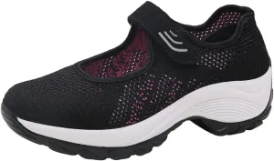 Tennis Shoes Womens Mesh Breathable Shoes Dressy Casual Shoes Sneakers Sneakers for Women Walking Non Slip White Basketball Shoe Cross Trainer Shoe