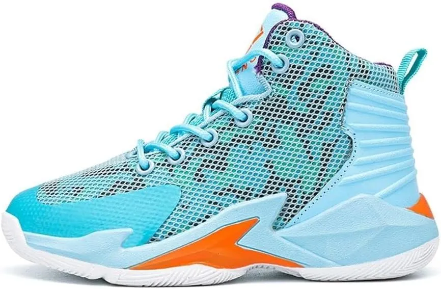 Unisex Basketball Shoes Lightweight Breathable Anti Slip Fashionable Training Boots
