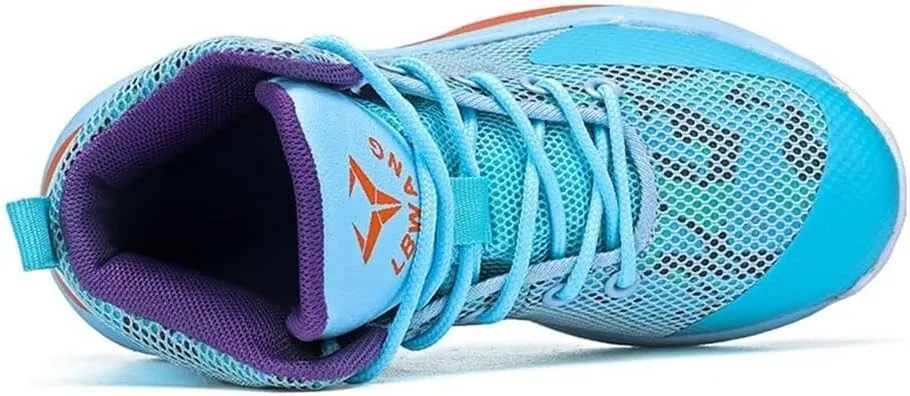 Unisex Basketball Shoes Lightweight Breathable Anti Slip Fashionable Training Boots