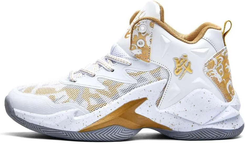 VAXAV Unisex High Top Basketball Shoes Outdoor Sports Sneakers Athletic Running Tennis Shoes