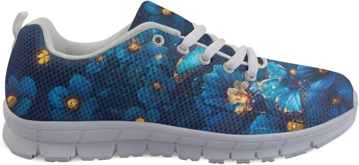 Walking Shoes Lightweight Cushioned Athletic Sneakers Women Casual Anti-Slip Camping Shoes for Travel US 5-12 White Sole