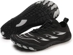 Water Shoes for Women Wide Width, Lightweight Non Slip Shoes, Barefoot Footwear Neuropathy, Grounded Footwear for Women, Zero Drop Beach Walking Shoe, Athletic Sneakers for Running Walking Hiking