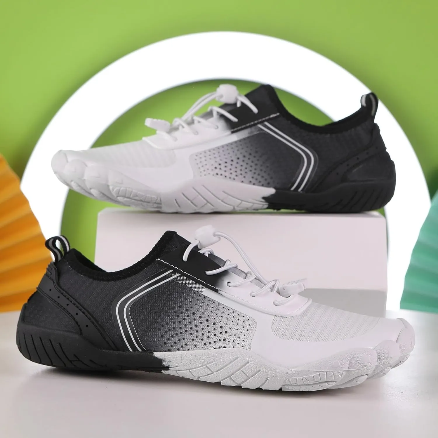 Water Shoes Mens Womens Beach Swim Shoes Non Slip Quick-Dry,Aqua Socks Pool Shoe for Wading Diving Yoga Aerobics Lightweight Couples Summer Breathable Hiking Shoe Indoor Fitness Comfy Footwear
