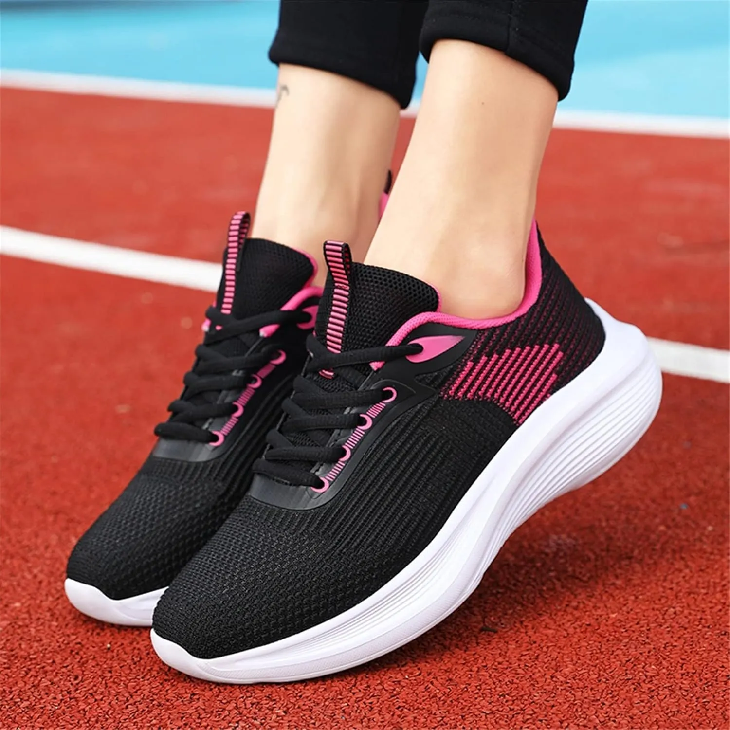 Wedge Sneakers for Women 2023 Zapatos De Mujer De Vestir Comodos Con Plataforma White Tennis Shoes Women Dressy Casual Sneakers for Women Womens Black Sneakers 8.5 Orthopedic