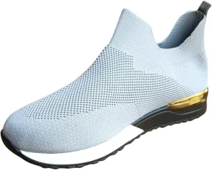 Wide Toe Box Casual Sneakers Women Walking Shoes Women Arch Support Slip On Gym Shoes for Women Wide Width Slip On Shoes Women Wide Toe Box Zapatos Negros De Tacon Bajo para Mujer