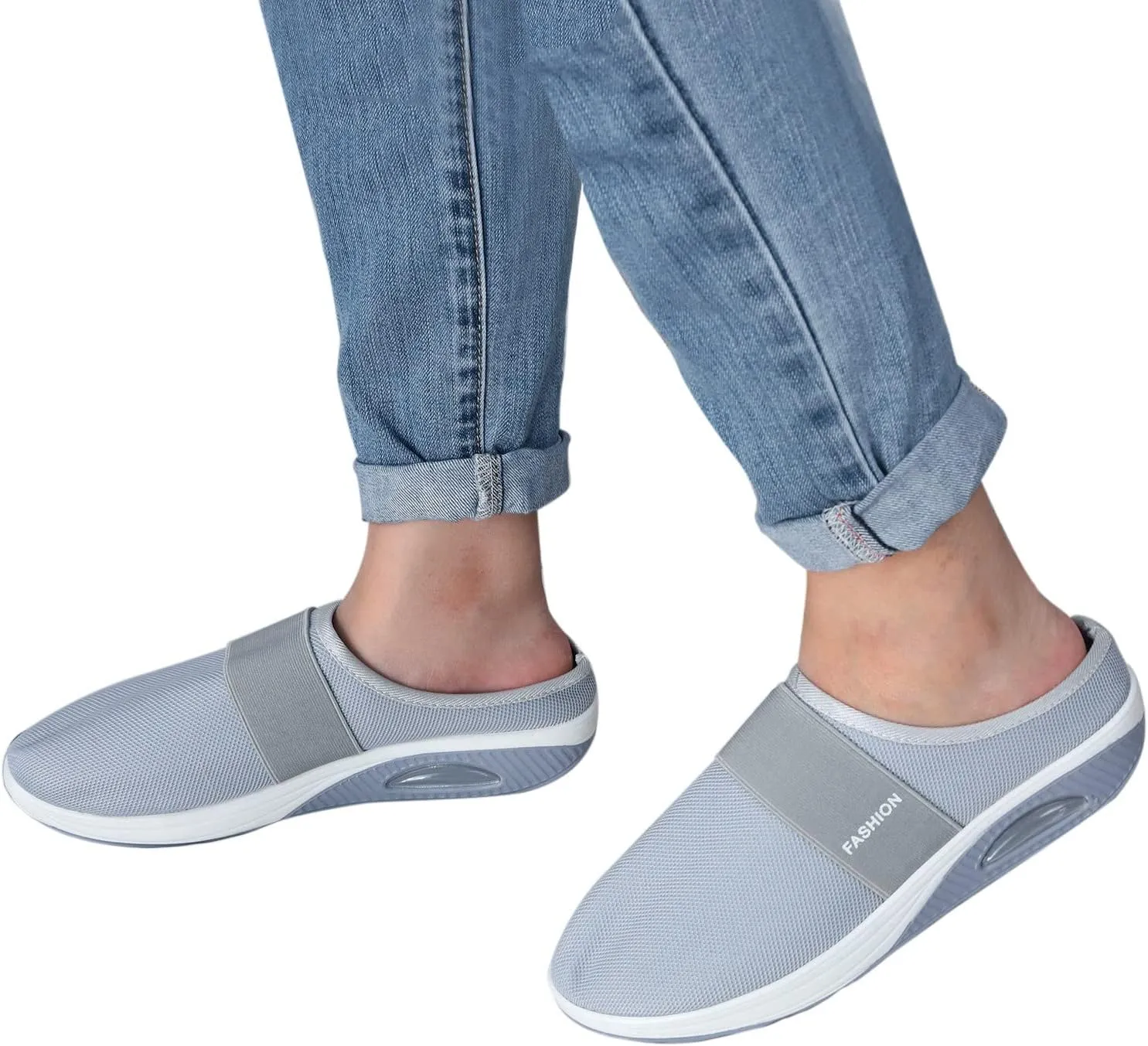 Wide Width Platform Sneaker for Women Sneakers Slip On Women's Non Slip Work Shoes Nursing Shoes Women Comfortable Womens Walking Shoes Slip On Arch Support Women's Slip On Shoes Wide Toe Box