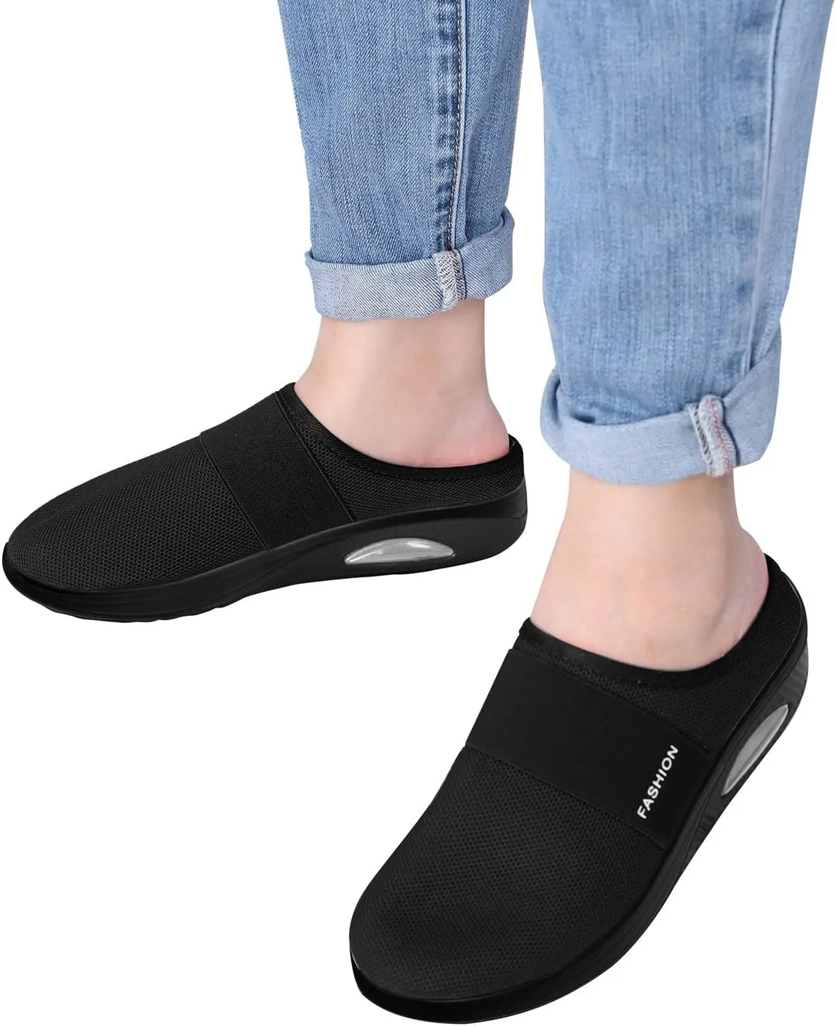 Wide Width Platform Sneaker for Women Sneakers Slip On Women's Non Slip Work Shoes Nursing Shoes Women Comfortable Womens Walking Shoes Slip On Arch Support Women's Slip On Shoes Wide Toe Box