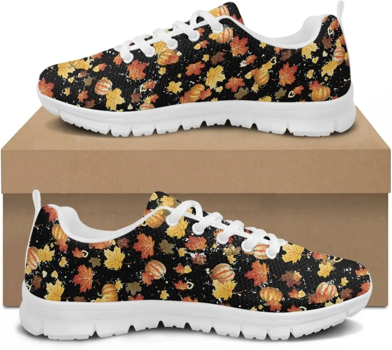 Women Athletic Walking Shoes Lace Up Lightweight Casual Running Shoes Sneaker Gym Travel