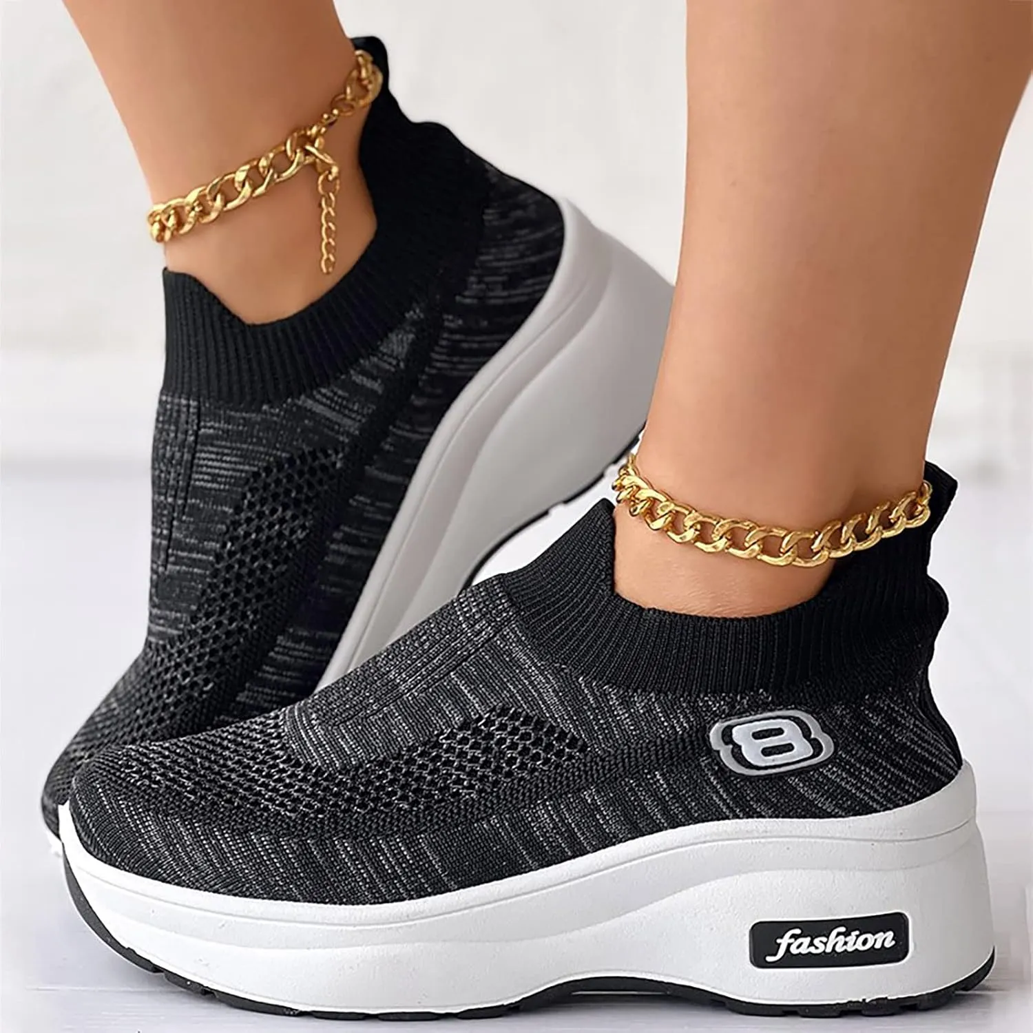 Women Sneakers Size 8 Comfortable Tenis De Mujer para Pies Con Juanetes OrtopéDicos Winter Slip On Shoes for Women Outdoor Black Sparkly Sneakers for Women Dressy Zapatos OrtopéDicos para Mujeres