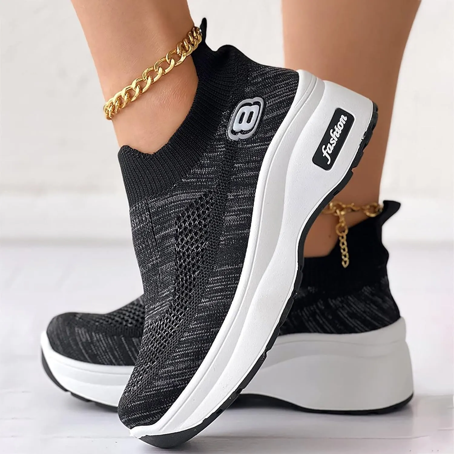 Women Sneakers Size 8 Comfortable Tenis De Mujer para Pies Con Juanetes OrtopéDicos Winter Slip On Shoes for Women Outdoor Black Sparkly Sneakers for Women Dressy Zapatos OrtopéDicos para Mujeres