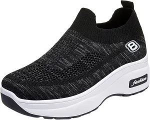 Women Sneakers Size 8 Comfortable Tenis De Mujer para Pies Con Juanetes OrtopéDicos Winter Slip On Shoes for Women Outdoor Black Sparkly Sneakers for Women Dressy Zapatos OrtopéDicos para Mujeres