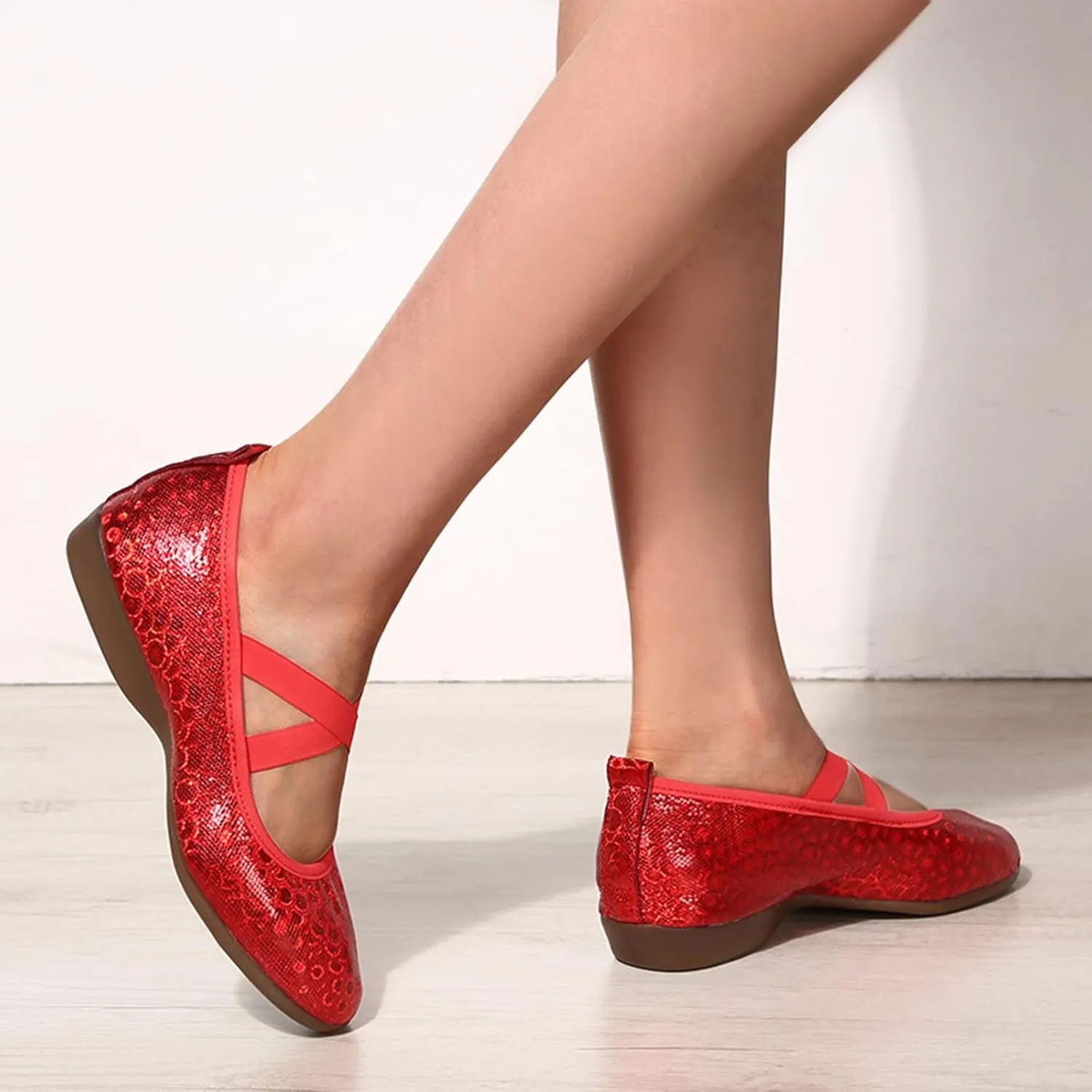 Womens Ballet Shoes Classic Comfort Flats Shoes Slip On Loafers