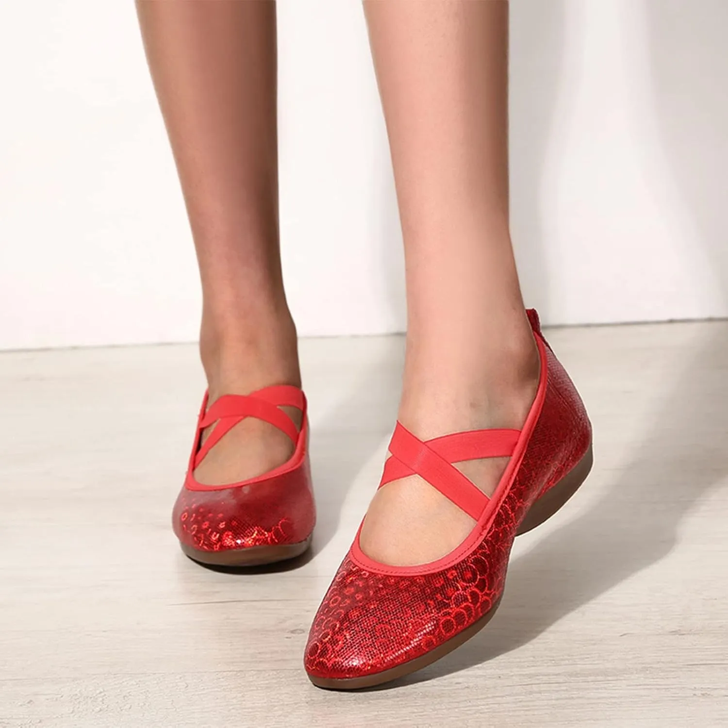 Womens Ballet Shoes Classic Comfort Flats Shoes Slip On Loafers
