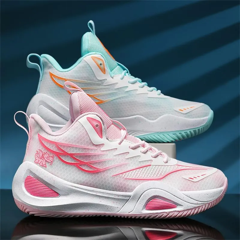 Womens Basketball Shoes for Men High Top Breathable Non Slip Unisex-Adult Outdoor Sneakers Youth Fashion Running Shoes