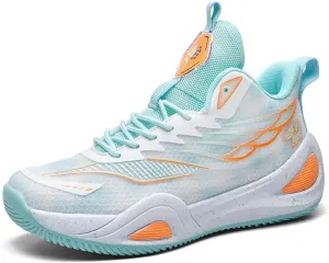 Womens Basketball Shoes for Men High Top Breathable Non Slip Unisex-Adult Outdoor Sneakers Youth Fashion Running Shoes