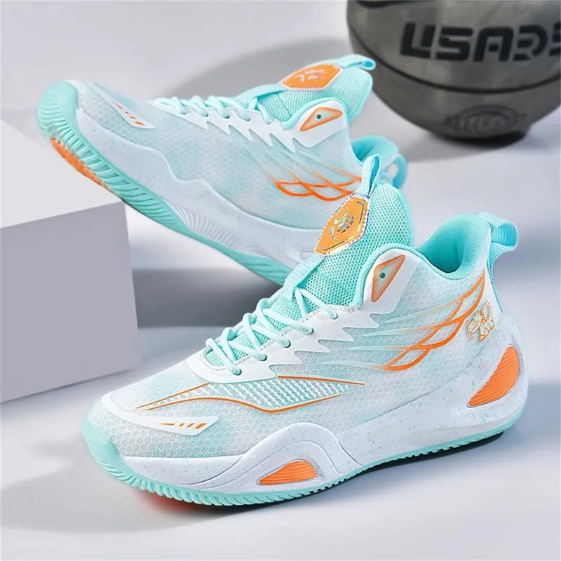 Womens Basketball Shoes for Men High Top Breathable Non Slip Unisex-Adult Outdoor Sneakers Youth Fashion Running Shoes