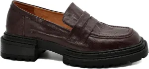 Women's Classic Chunky Heel Penny Loafers