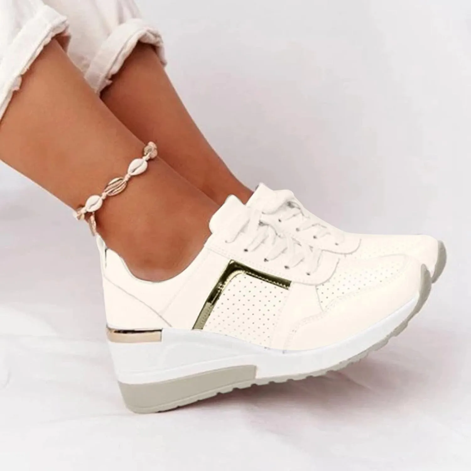 Womens Fashion Sneakers 2023 Retro Slip On Sneakers Women Arch Support Size 11 Wide Width White Nurse Shoes for Wide Women Comfortable Womens Sneakers Wide Width Women's Everyday Winter Shoes