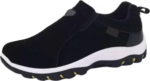 Women's Fashion Sneakers Non Slip Comfortable Hiking Shoes Slip On Orthopedic Shoes Arch Support Walking Shoes