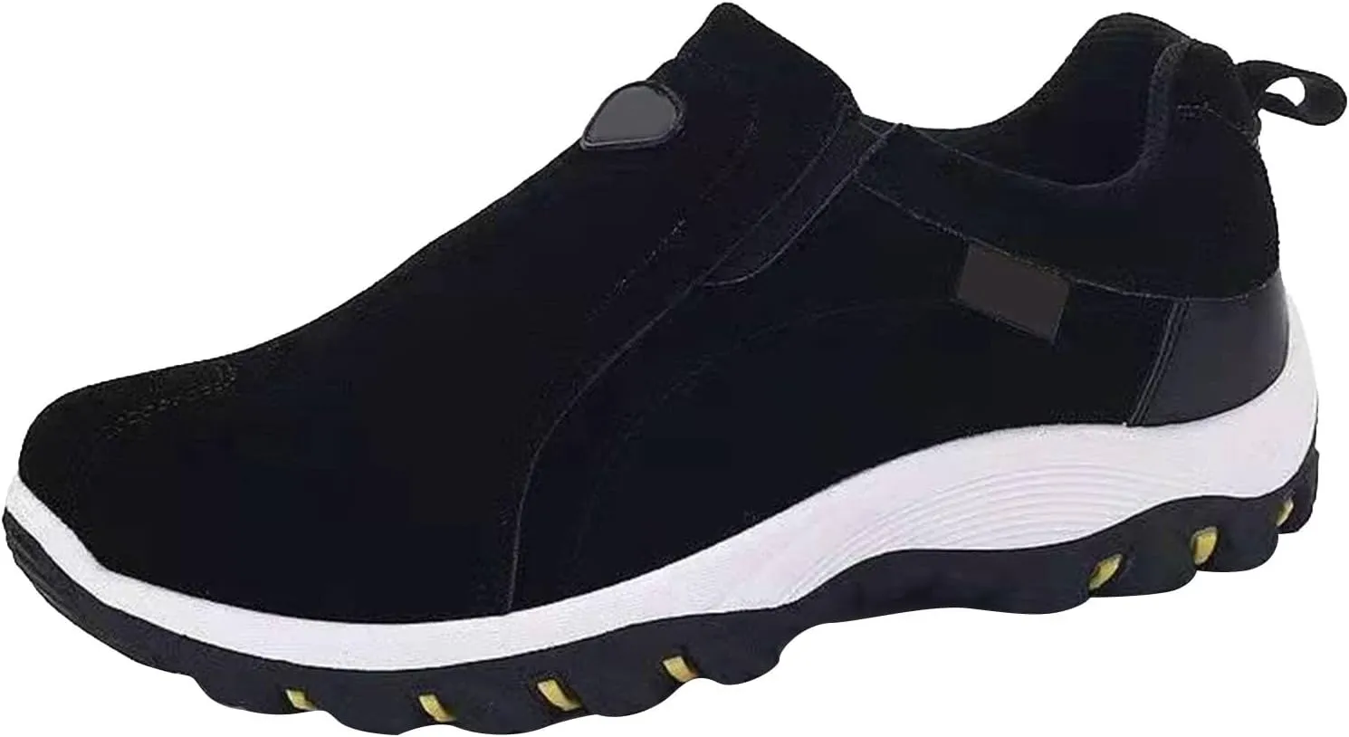 Women's Fashion Sneakers Non Slip Comfortable Hiking Shoes Slip On Orthopedic Shoes Arch Support Walking Shoes