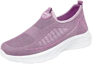Womens Fashion Sneakers Size 10.5 Women's Wide Width Athletic Walking Shoes Womens Running Sneakers Wide Womens Walking Shoes Slip On Sneakers Pull On Sneakers Womens All Black