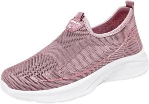 Women's Fashion Sneakers with Arch Support Women Slip On Sneakers Wide Womens Athletic Shoes Plantar Fasciitis Sneakers Women Arch Support White Cute Black Sneakers for Women