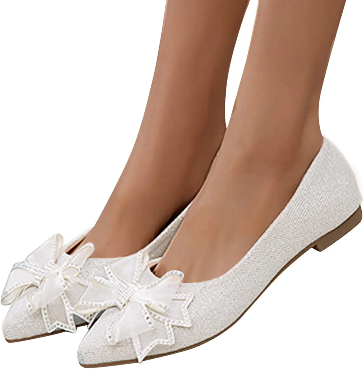Women's Flat Shoes Loafer Lightweight & Breathable Slip on Women's Comfort Penny Loafers with Arch Support