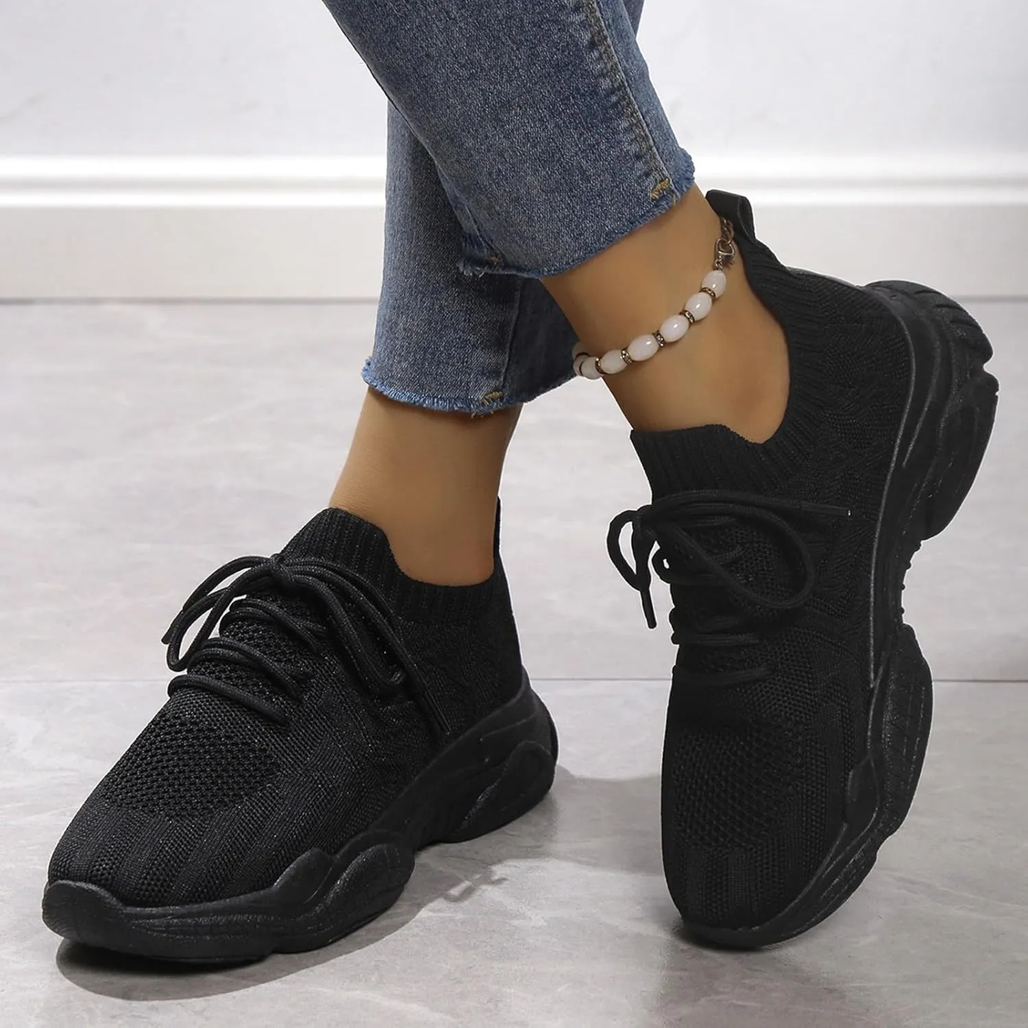 Women's High Top Wedge Fashion Sneakers Hidden Heel Tenis Antideslizantes para Mujer Azul Marino All Black Nurse Shoes for Women Women's Sneakers Size 9.5 Wide Zapatillas De Tacon para Mujer
