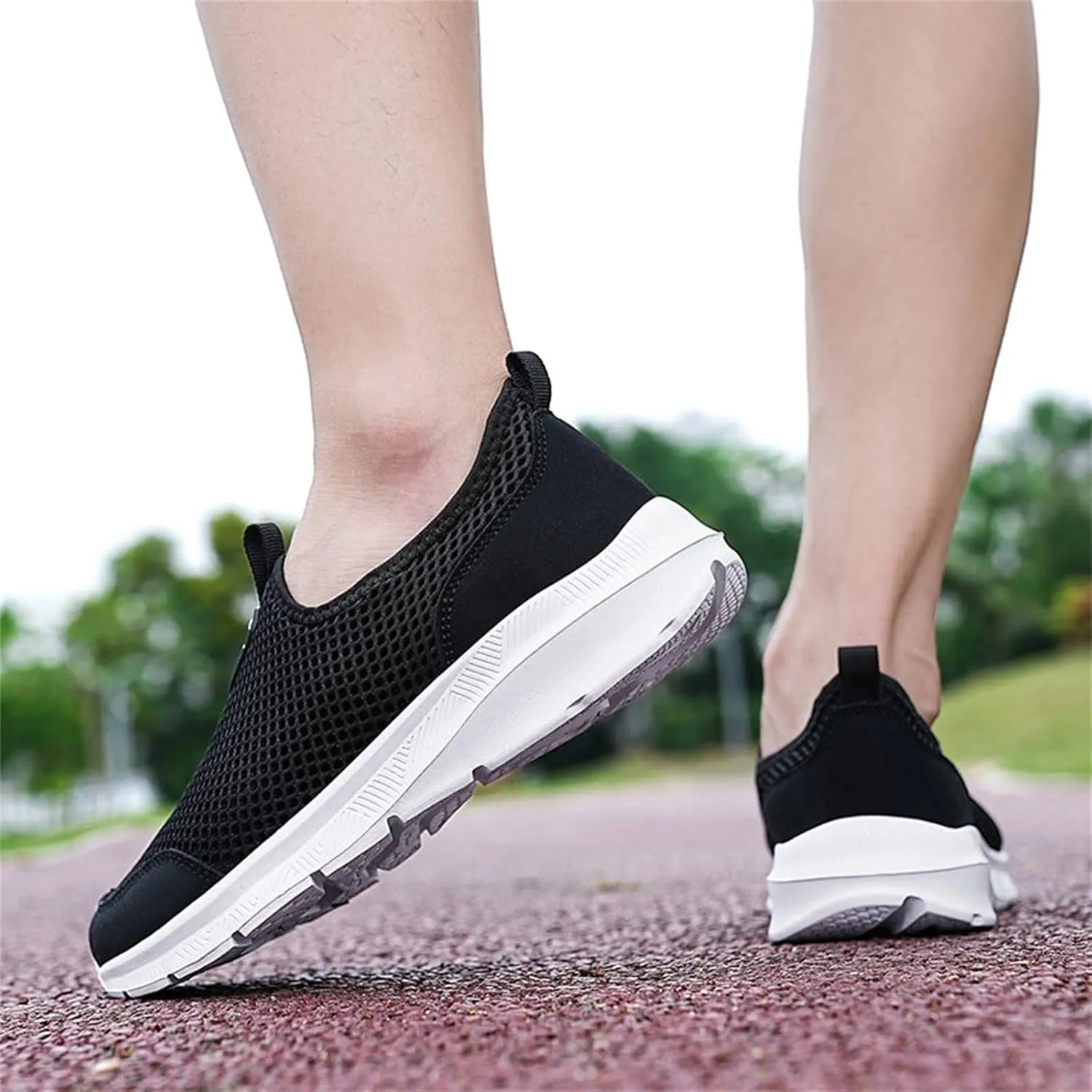 Womens Non Slip Work Shoes Slip On Water Resistant Tennis Shoes Womens Wide Feet Casual Dress Shoes Brown Sneakers Platform Tennis Shoe Trainers Shoe