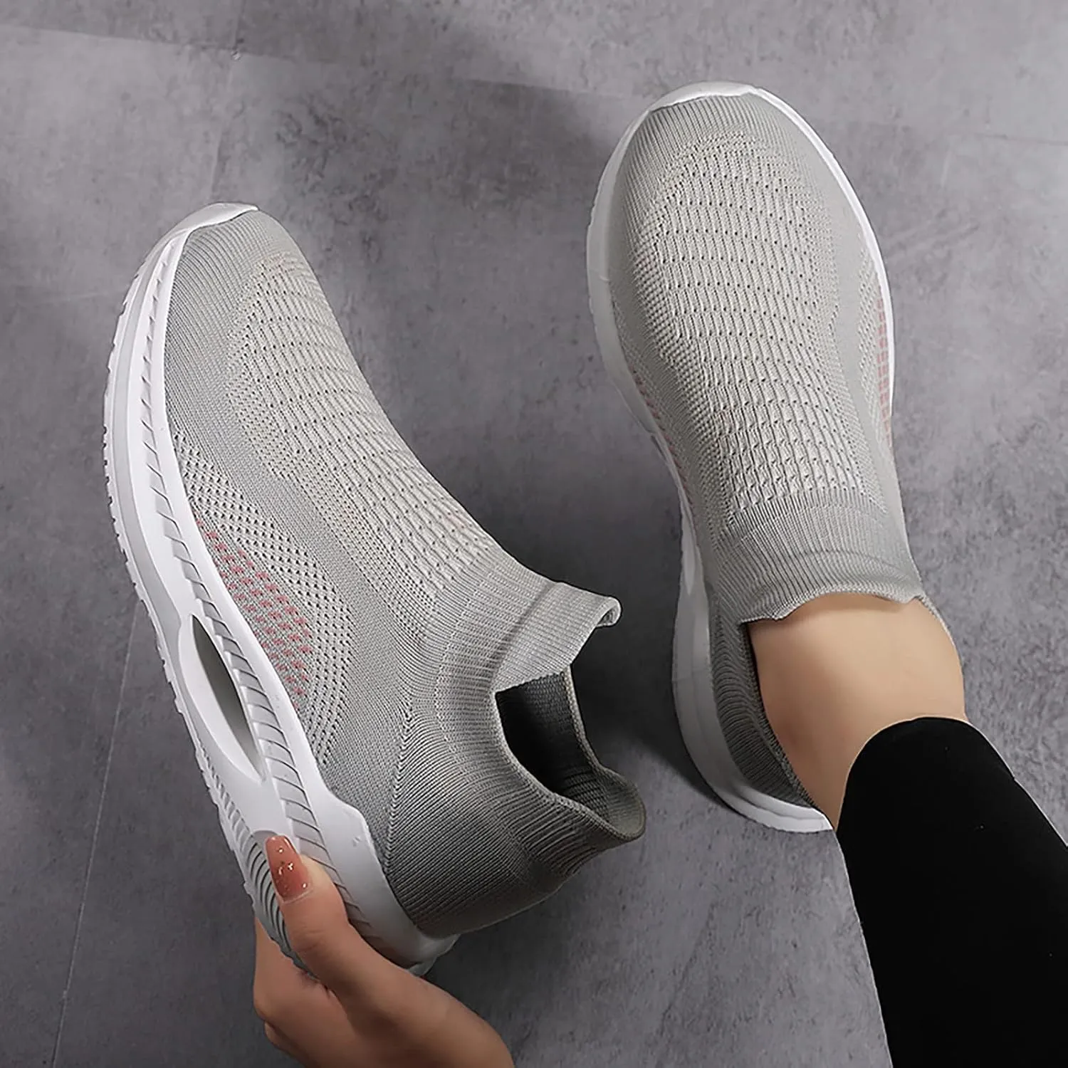 Womens Running Shoes Size 10 Wide Zapatos para Entrenar De Mujer Gym Nursing Shoes Women Comfortable Slip On White Sneakers for Women Wide Toe Box Tennis Shoes for Women Size 8 Wide