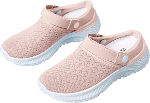 Women's Slip-on Mule Sneakers Lightweight Slip On Shoes Women Lether Men's Shoes Casual Women Shoes Sneakers Red Tennis Shoe Loafers Casual Slip On