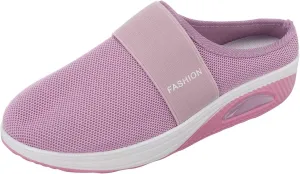 Women's Slip-On Orthopedic Arch Support Backless Tennis Shoes Womens Winter Shoes Dressy Casual High Top Sneakers Slip On Tennis Shoe Loafers Casual Slip On
