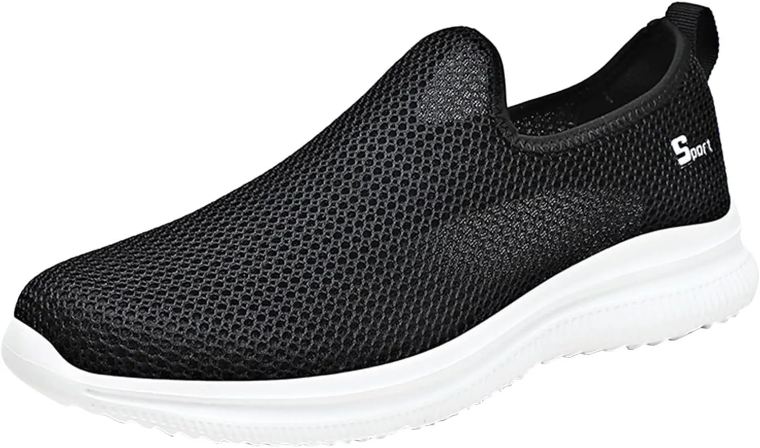Women's Slip on Shoes Canvas Sneakers Loafers Non Slip Womens Tennis Shoes Lether Casual Black Shoes Fashion Sneakers Slip On Tennis Shoe Loafers Casual Slip On