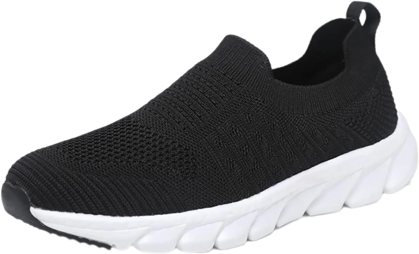Women's Slip-on Shoes Wide Width Sneakers Hands Free Non Slip Work Shoes Women Walking Woman Shoes Casual White Sneakers Slip On Tennis Shoe Loafers Shoe