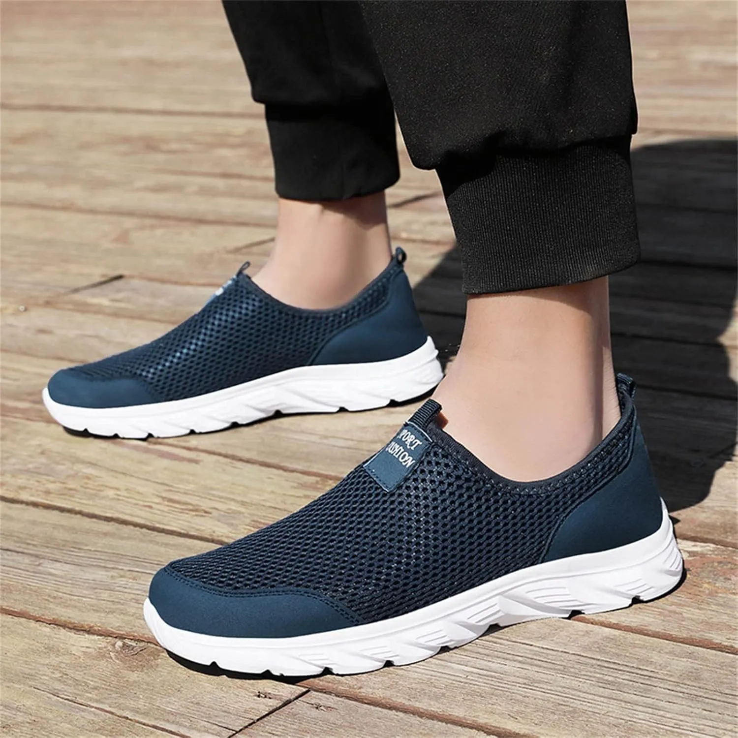 Womens Slip on Walking Shoes Comfort Lightweight Walking Shoes Women Walking Casual Shoes Trendy High Top Sneakers Slip On Tennis Shoe Loafers Casual Slip On