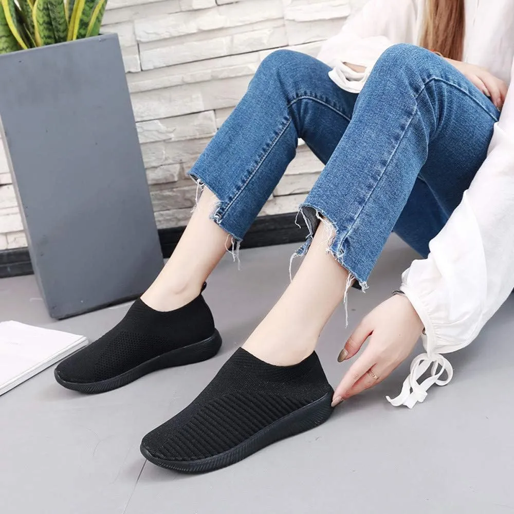Womens Slip On Walking Shoes Non Slip Running Shoes Non Slip Work Shoes Women Comfort Men Shoes Casual Slip On Sneakers Red Tennis Shoe Loafers Casual Slip On