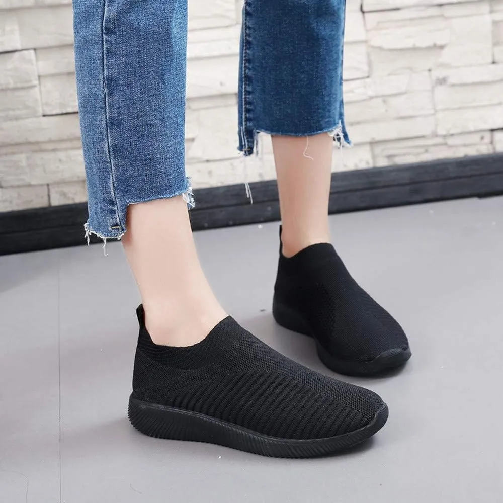 Womens Slip On Walking Shoes Non Slip Running Shoes Non Slip Work Shoes Women Comfort Men Shoes Casual Slip On Sneakers Red Tennis Shoe Loafers Casual Slip On