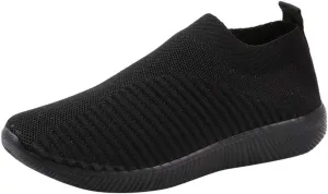 Womens Slip On Walking Shoes Non Slip Running Shoes Non Slip Work Shoes Women Comfort Men Shoes Casual Slip On Sneakers Red Tennis Shoe Loafers Casual Slip On