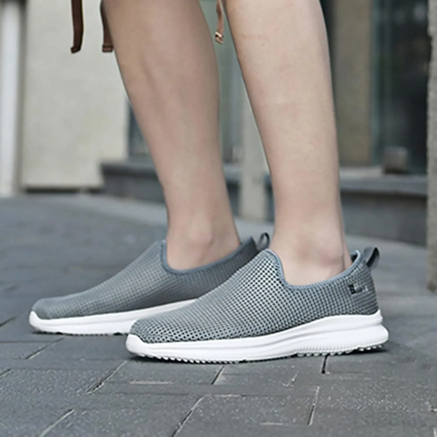 Women's Slip On Walking Shoes Running Comfortable Slip On Shoes Women Lightweight Casual Shoes Slip On Walking Sneakers Black Tennis Shoe Trainers Shoe