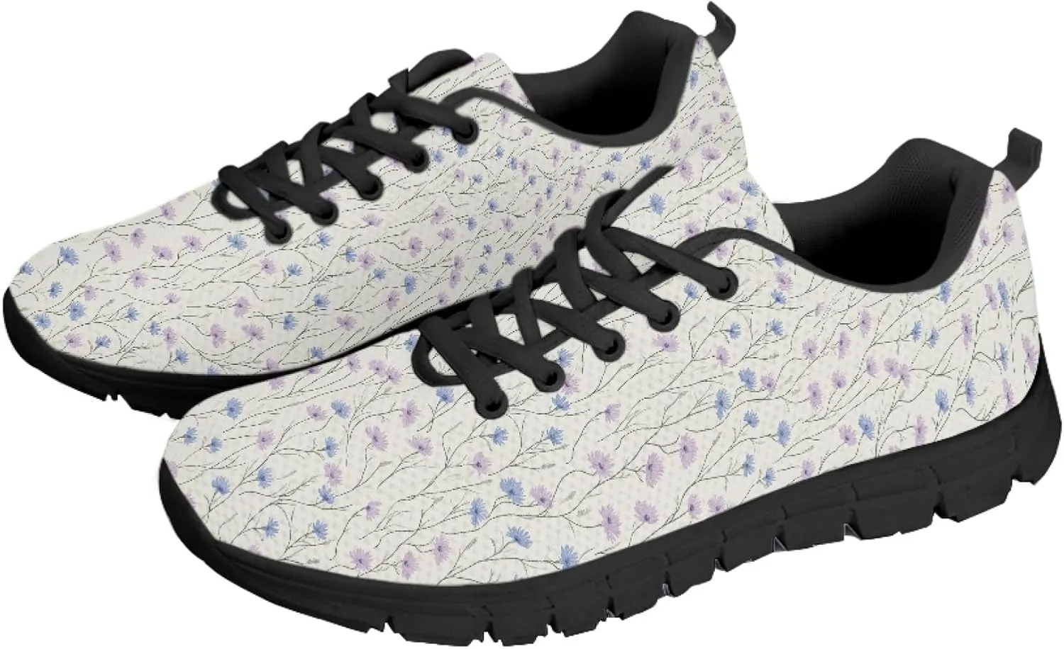 Womens Sports Trainer Running Shoes for Teens Causal Travel Sneaker Outdoor Walking Low Heel Lace up Breathable Flexible