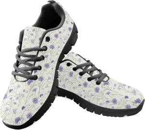 Womens Sports Trainer Running Shoes for Teens Causal Travel Sneaker Outdoor Walking Low Heel Lace up Breathable Flexible