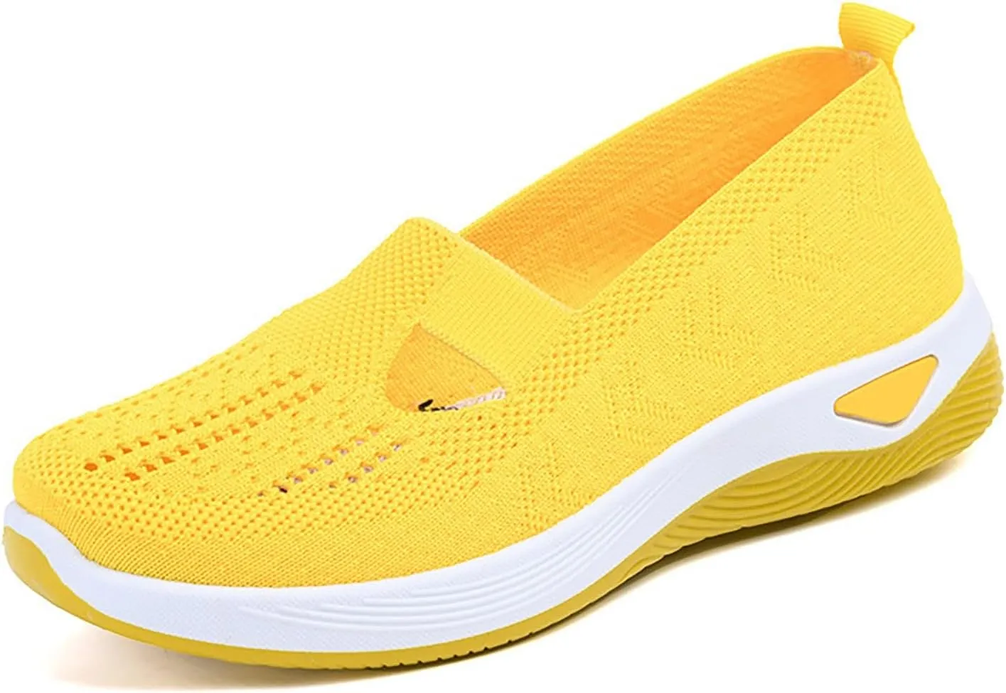 Women's Woven Orthopedic Breathable Soft Shoes Mens Dress Shoes Wide Feet Casual Shoes Slip On Women's Fashion Sneakers Slip On Tennis Shoe Loafers Casual Slip On